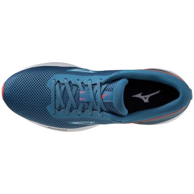 Zapatillas Para Correr Mizuno WAVE Revolt 3 Hombre Azules / Blancos / Coral - Chile M873QNYOEB